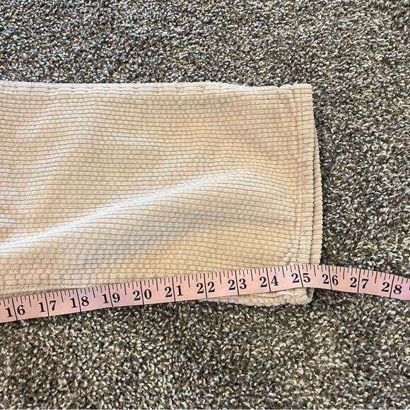 Levi's CORDUROY RIBCAGE STRAIGHT
ANKLE WOMEN'S PANTS Size 26 Granola - Brown - Picture 15 of 15